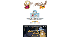 Desktop Screenshot of lapatate.fr