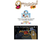 Tablet Screenshot of lapatate.fr